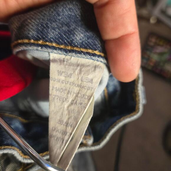 Navy tommy hilfiger baggy jeans - Picture 6 of 6